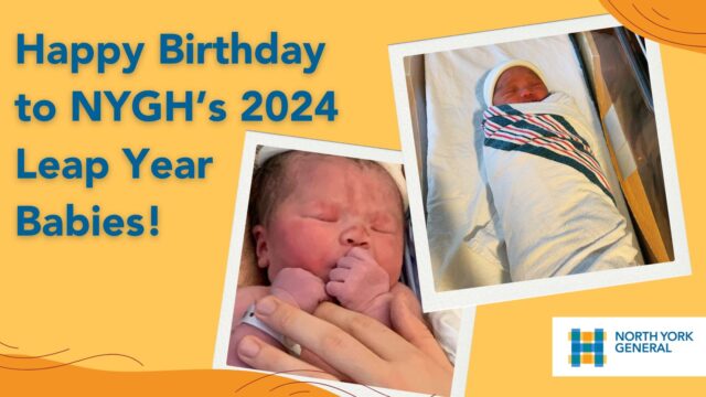 Happy Birthday to NYGH's 2024 Leap Year Babies