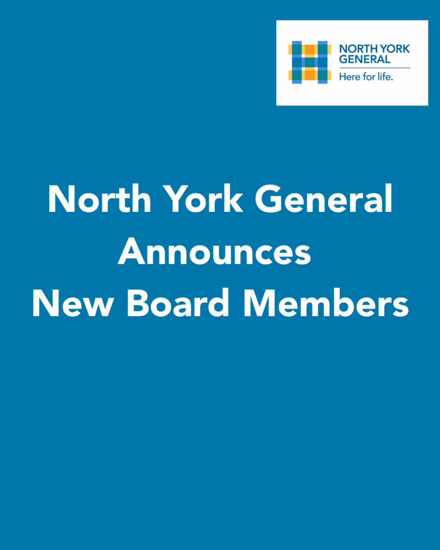 Image announcing new board members